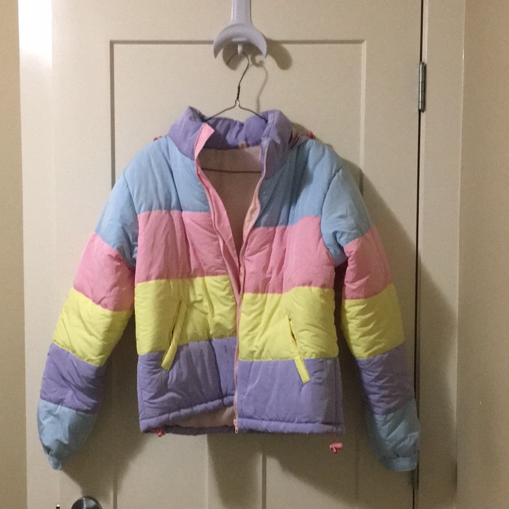 Pastel Candy Cane Jacket